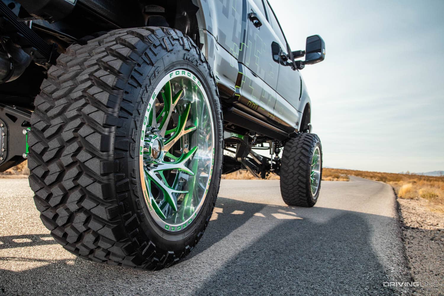 42-inch Nitto Trail Grappler Tires on 2019 Ford F350